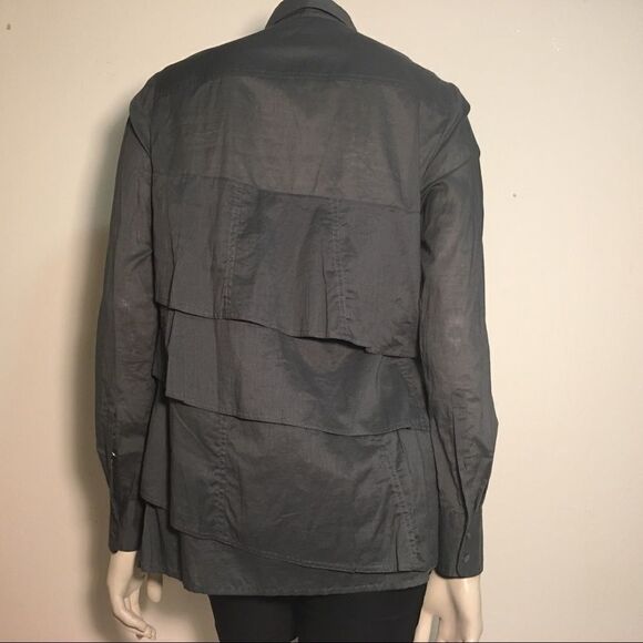 J. Crew 100% cotton layered button down shirt - Picture 5 of 8